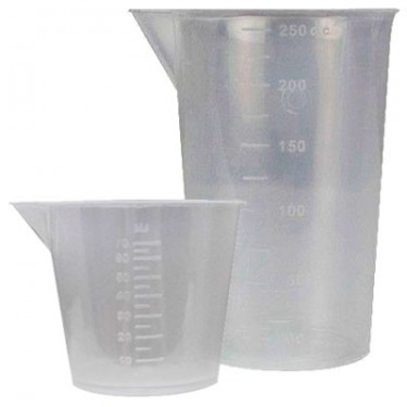 Vasos Medidores 70 y 250ml