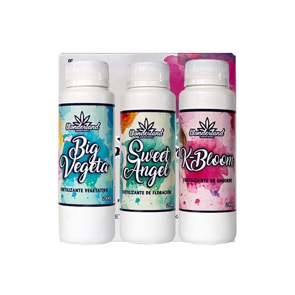 Tri pack 250ml de Wonderland