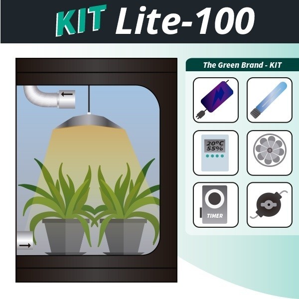 Kit de cultivo LITE 100 x 100cm