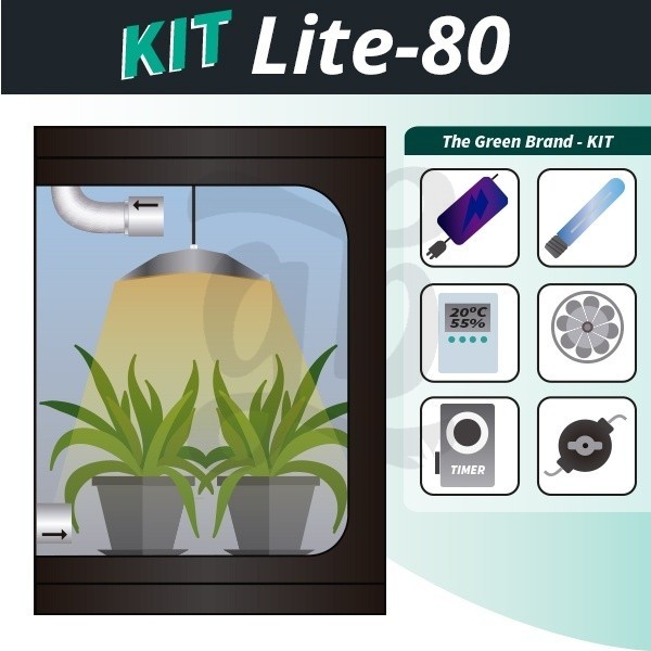 Kit de cultivo LITE 80 x 80cm