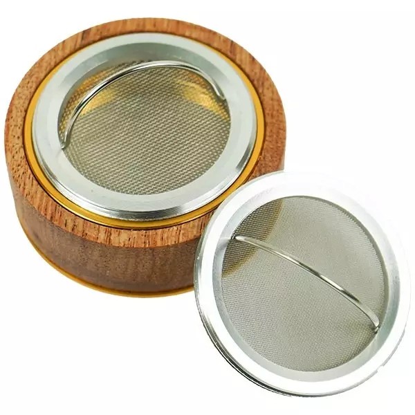 Moledor de madera 4 partes 60 mm GB con polinizador