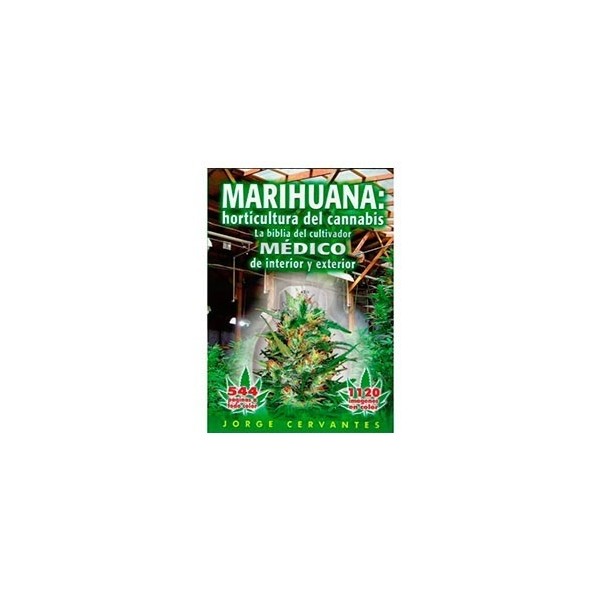  Libro "La Biblia de la Marihuana" Jorge Cervantes 