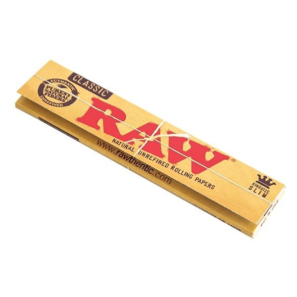  Raw KS Tin para largo papel de fumar, incluyendo 3 x tamaño  King Size Slim Classic conocedor y consejos : Salud y Hogar