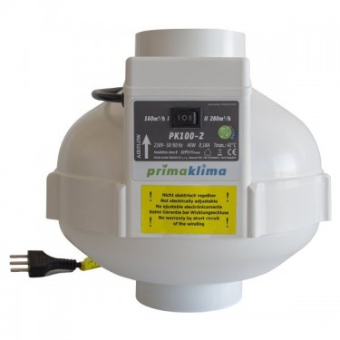 Extractor Prima Klima 2 velocidades pk 100