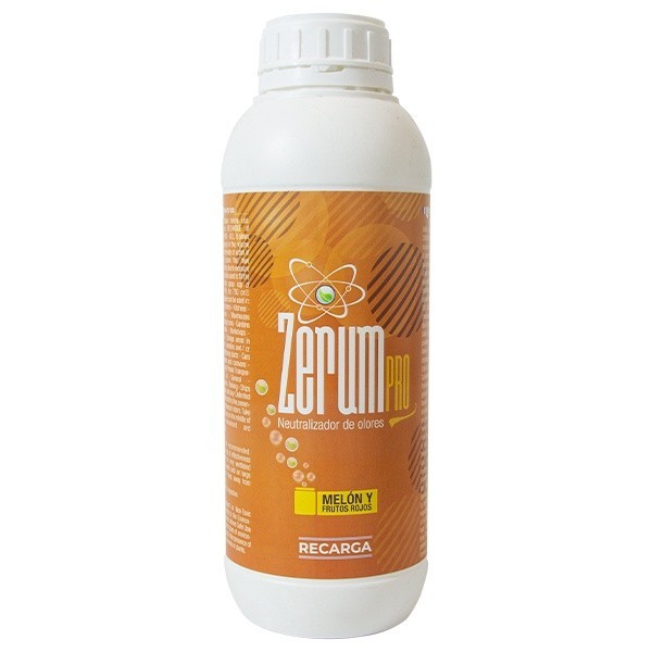 Zerum Pro líquido recarga melón y frutos rojos