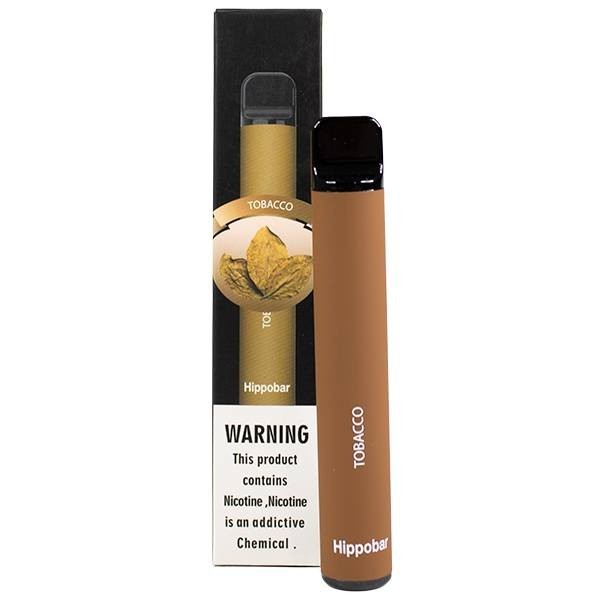 Vape Tabacco HippoBar vapo para fumar sabor tabaco