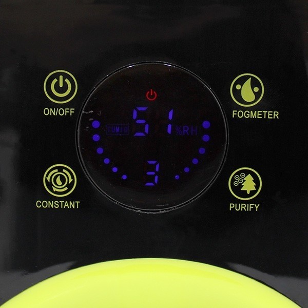 HumiPro display control y temperatura