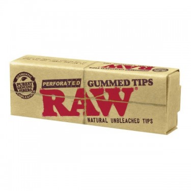 RAW Perforated Gummed Tips