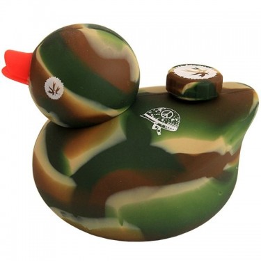 Pipa Kwack Pato de Goma camuflaje