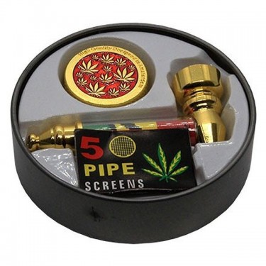 Pack Pipa 5Box moledor rojo