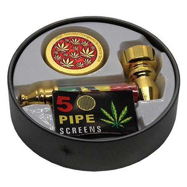 Pack Pipa 5Box moledor rojo